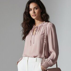 Maison d’Amélie Paris Blush Pink Blouse